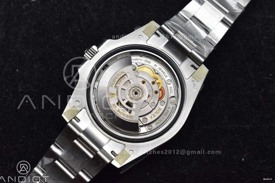 on Gold Weight BLRO Bracelet Dial Gain GMT Black VR3285 126719 Oyster CHS Best Factory Edition Master II 1:1 1109